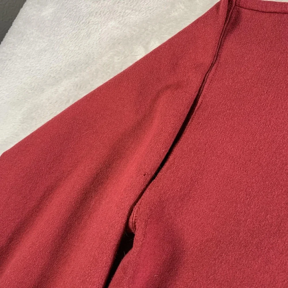 Vintage 1996 Star Trek Starfleet‎ Academy Sweatshirt Mens L Red Hanes 90s - Picture 10 of 12